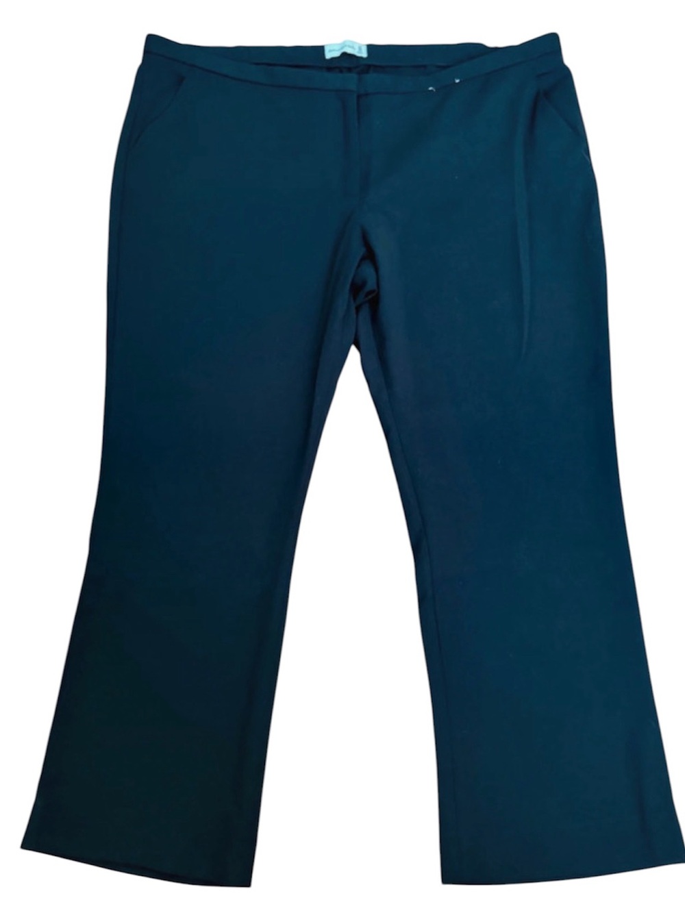 Abercrombie & Fitch Black Wide Leg Career Dress Pants Size 20S/35